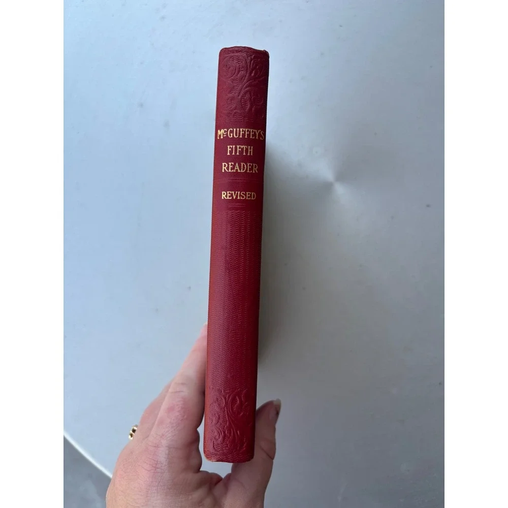 McGuffey's Fifth Eclectic Reader Revised Edition 1920 American Book Company Hard